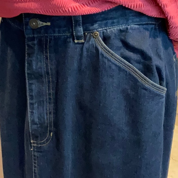LONG PENCIL DENIM SKIRT-SIZE 12. NEW. - Picture 2 of 8